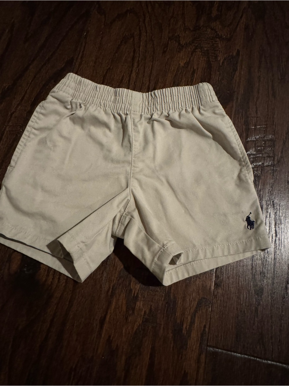 Polo by Ralph Lauren Khaki Toddler Elastic-Waist Shorts